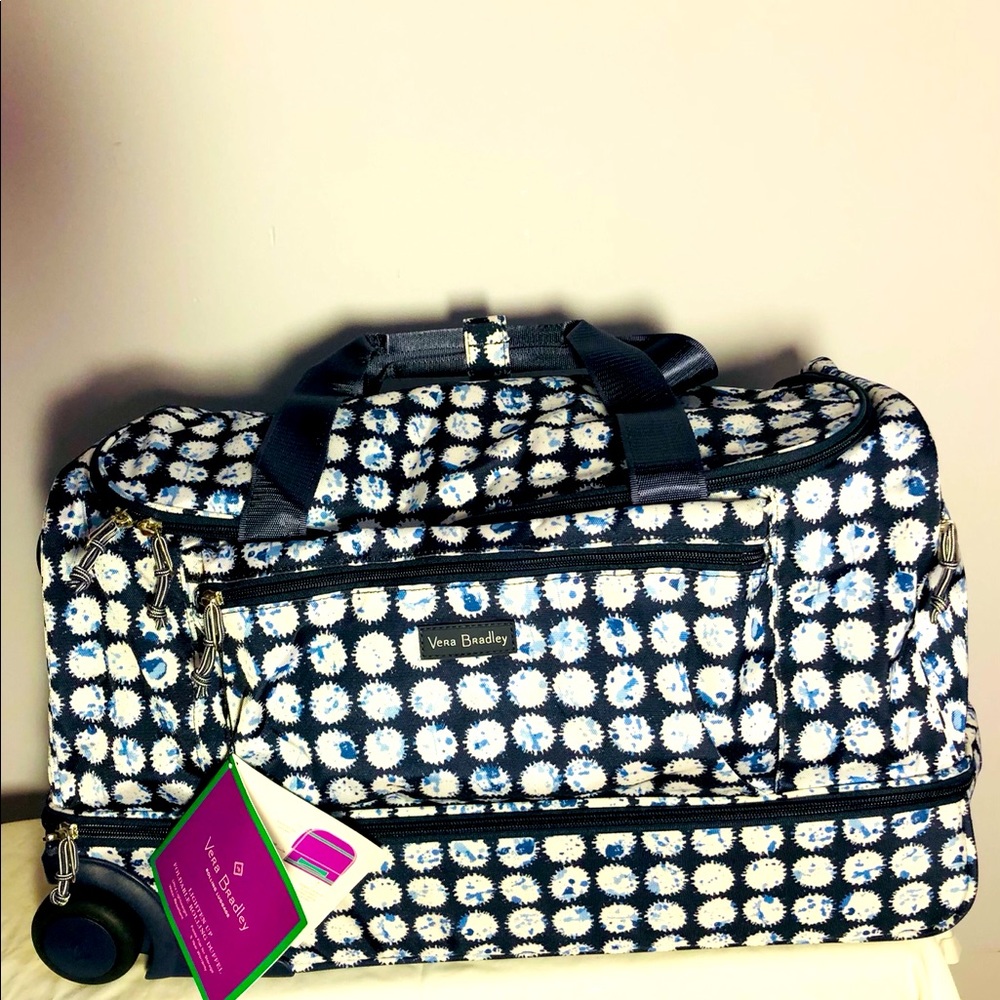 Vera Bradley Rolling Duffel